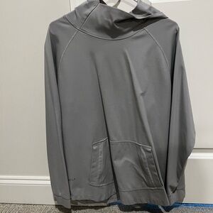 Gray Lightweight High Collar Jacket